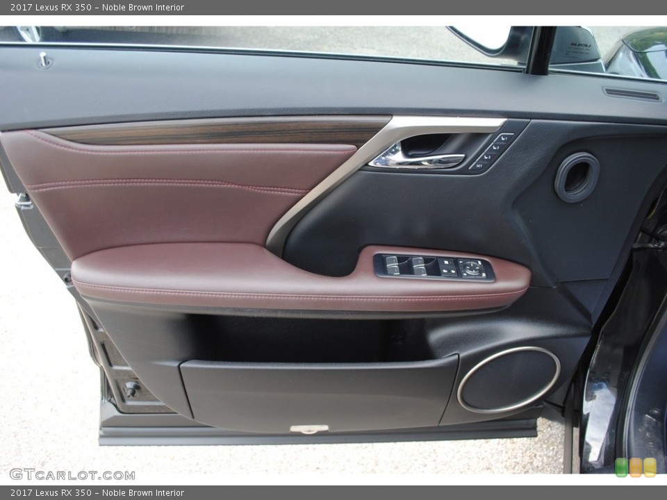 Noble Brown Interior Door Panel for the 2017 Lexus RX 350 #138967626
