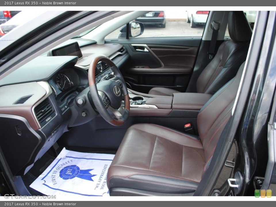 Noble Brown Interior Photo for the 2017 Lexus RX 350 #138967650