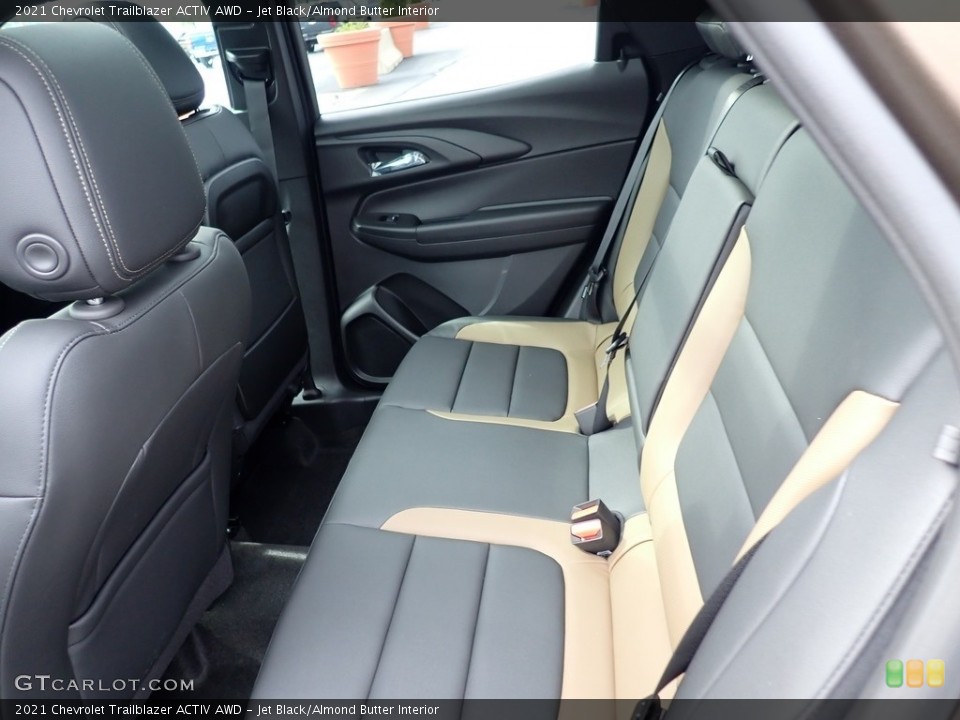 Jet Black/Almond Butter Interior Rear Seat for the 2021 Chevrolet Trailblazer ACTIV AWD #138969153