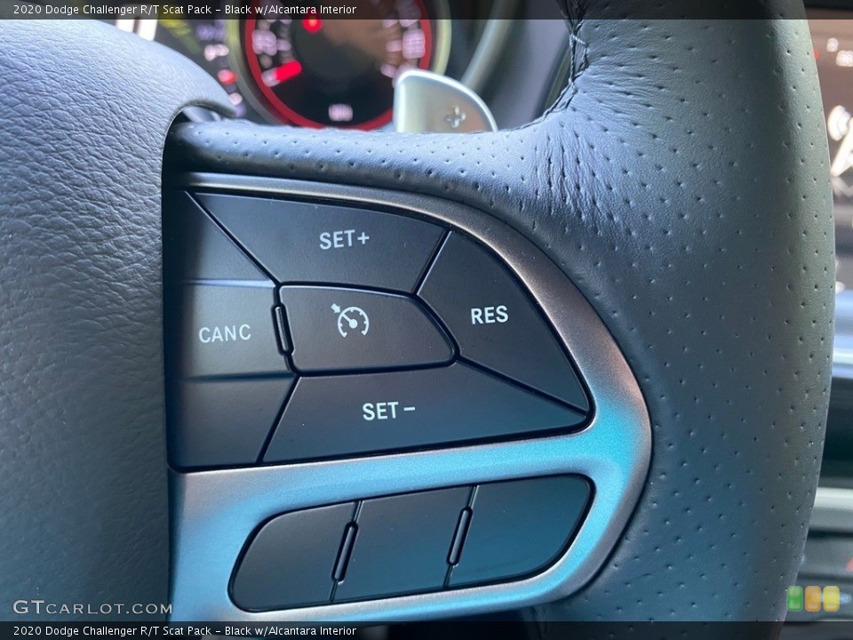 Black w/Alcantara Interior Steering Wheel for the 2020 Dodge Challenger R/T Scat Pack #138972168