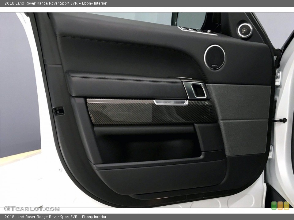 Ebony Interior Door Panel for the 2018 Land Rover Range Rover Sport SVR #138977613