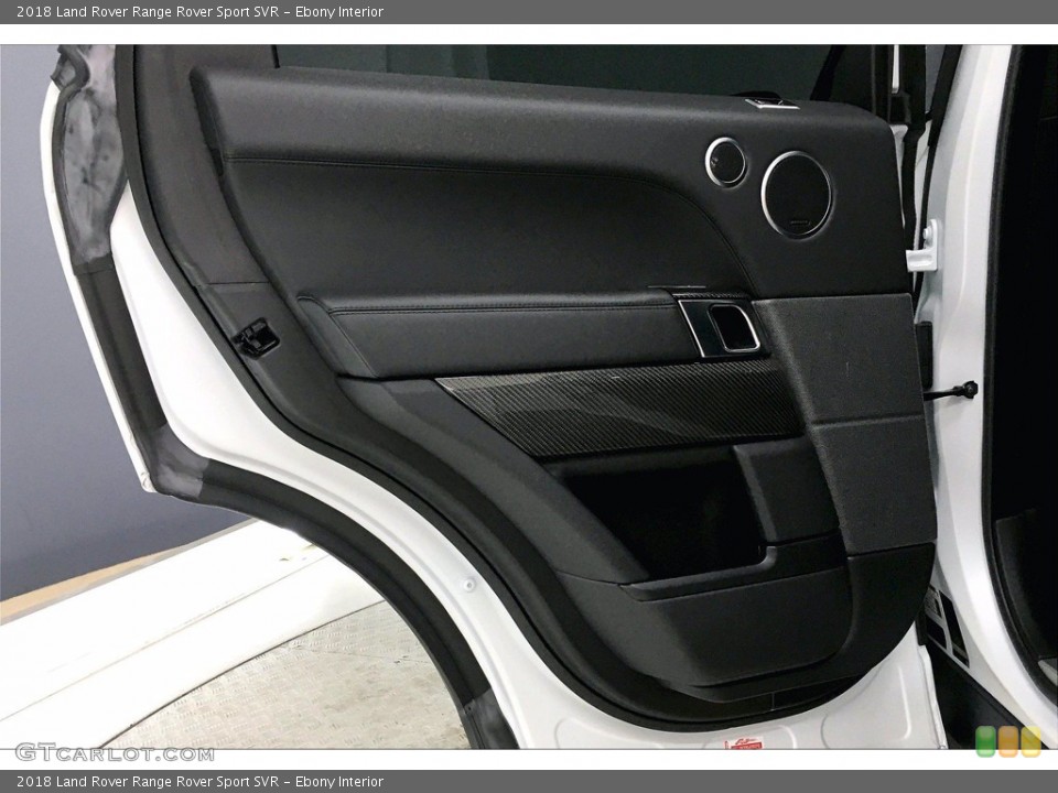 Ebony Interior Door Panel for the 2018 Land Rover Range Rover Sport SVR #138977664