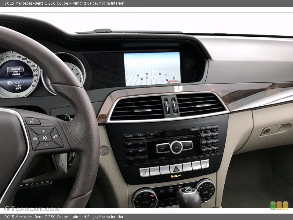 Almond Beige/Mocha Interior Controls for the 2015 Mercedes-Benz C 250 Coupe #138983240