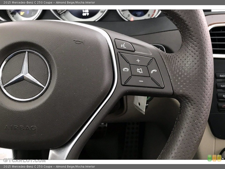 Almond Beige/Mocha Interior Controls for the 2015 Mercedes-Benz C 250 Coupe #138983547
