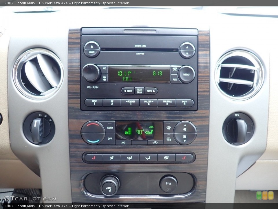 Light Parchment/Espresso Interior Controls for the 2007 Lincoln Mark LT SuperCrew 4x4 #138987396