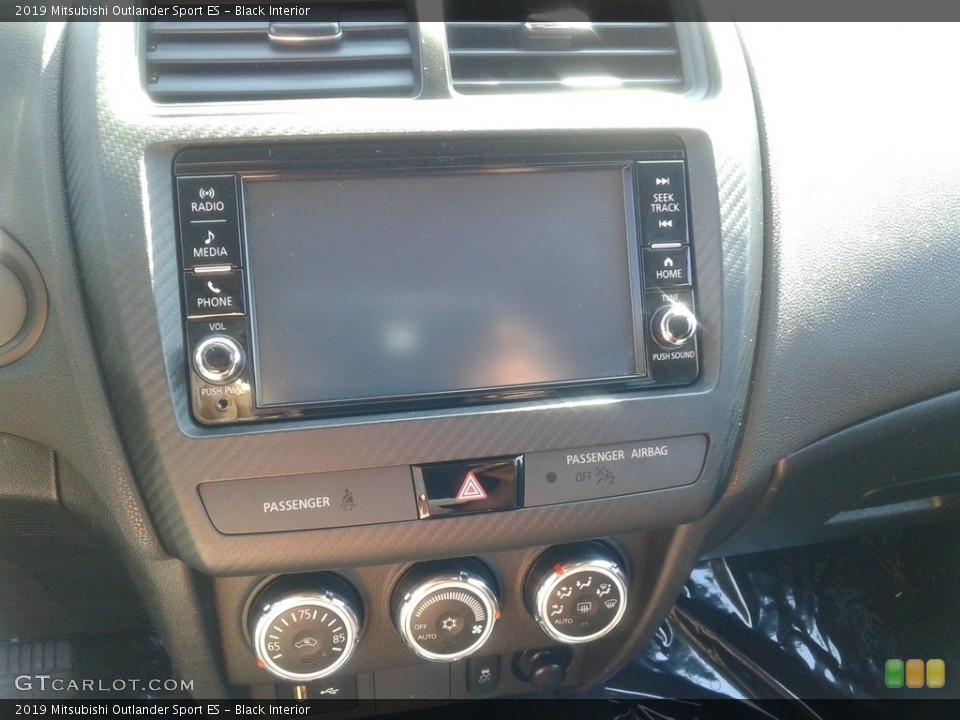 Black Interior Controls for the 2019 Mitsubishi Outlander Sport ES #138989573