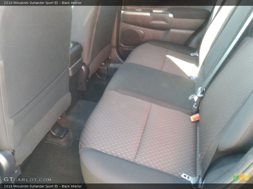Black Interior Rear Seat for the 2019 Mitsubishi Outlander Sport ES #138989627