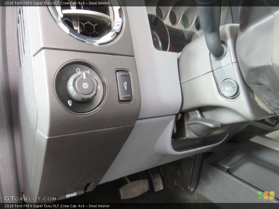 Steel Interior Controls for the 2016 Ford F450 Super Duty XLT Crew Cab 4x4 #138990298
