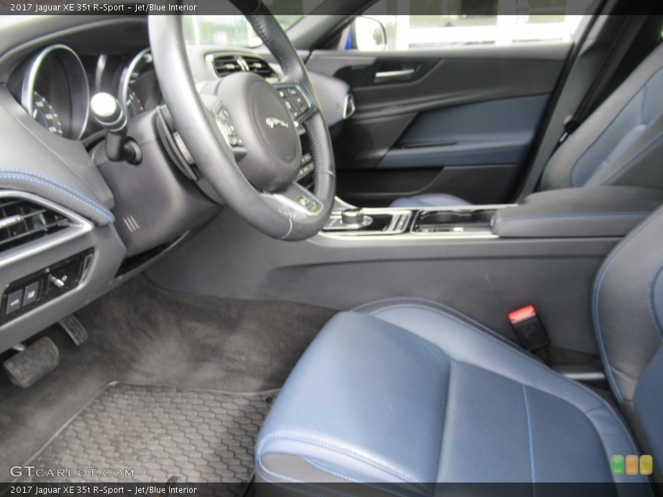 Jet/Blue 2017 Jaguar XE Interiors