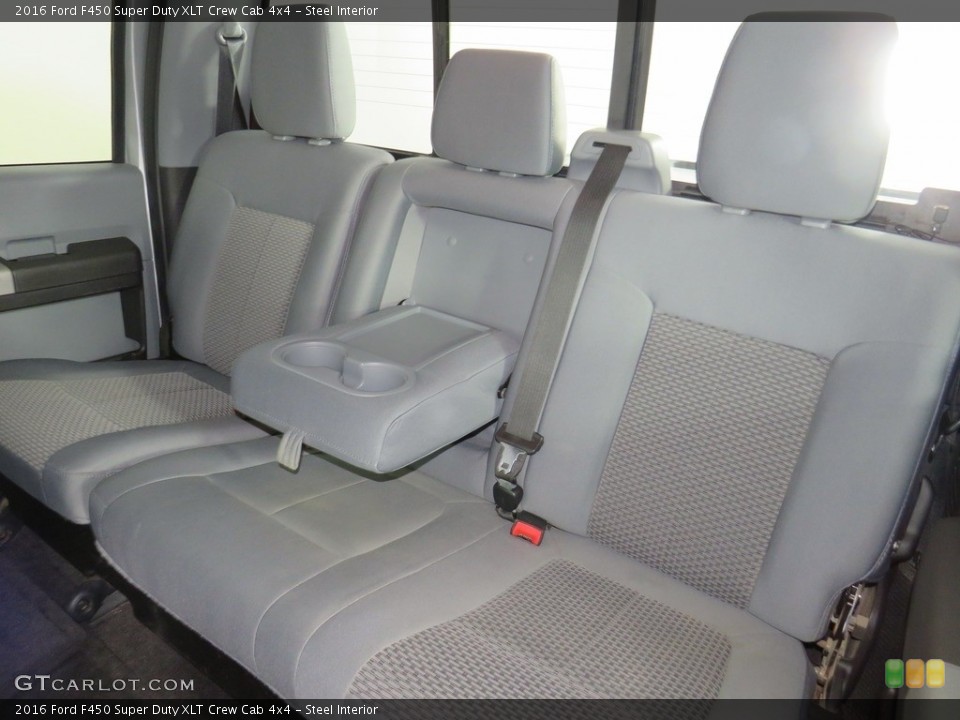 Steel Interior Rear Seat for the 2016 Ford F450 Super Duty XLT Crew Cab 4x4 #138990368