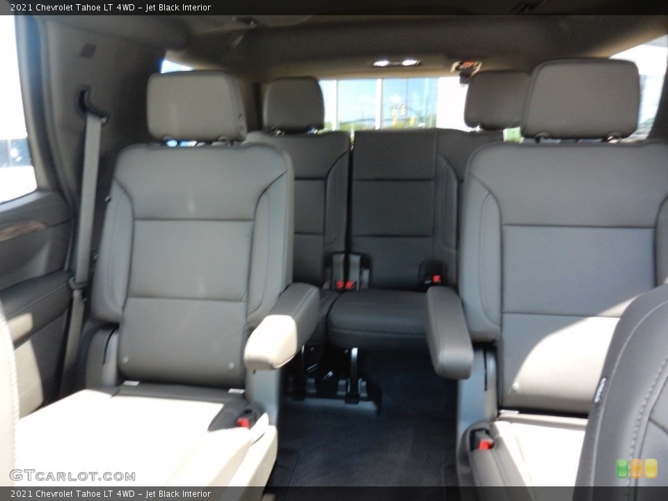 Jet Black Interior Rear Seat for the 2021 Chevrolet Tahoe LT 4WD #138990724