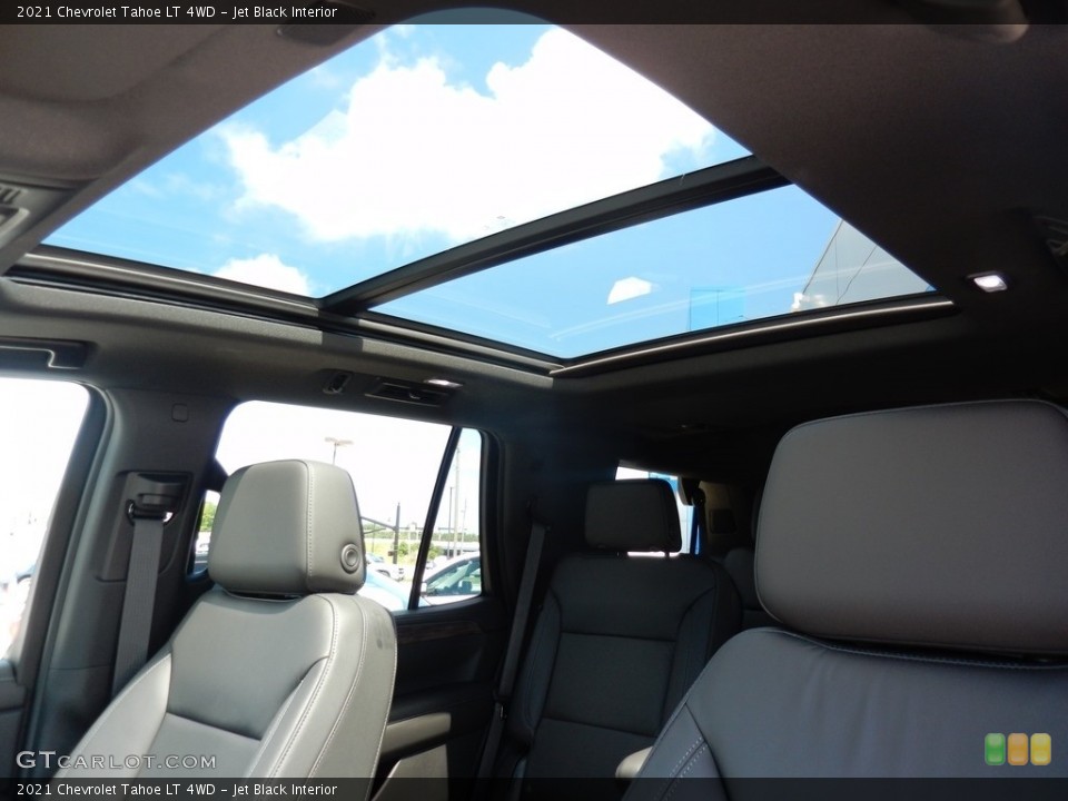 Jet Black Interior Sunroof for the 2021 Chevrolet Tahoe LT 4WD #138990743