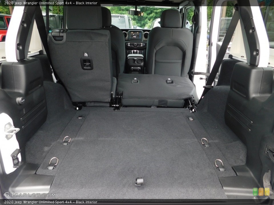 Black Interior Trunk for the 2020 Jeep Wrangler Unlimited Sport 4x4 #138991979