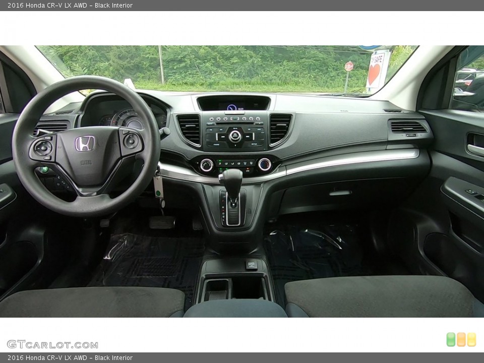 Black Interior Dashboard for the 2016 Honda CR-V LX AWD #138993248
