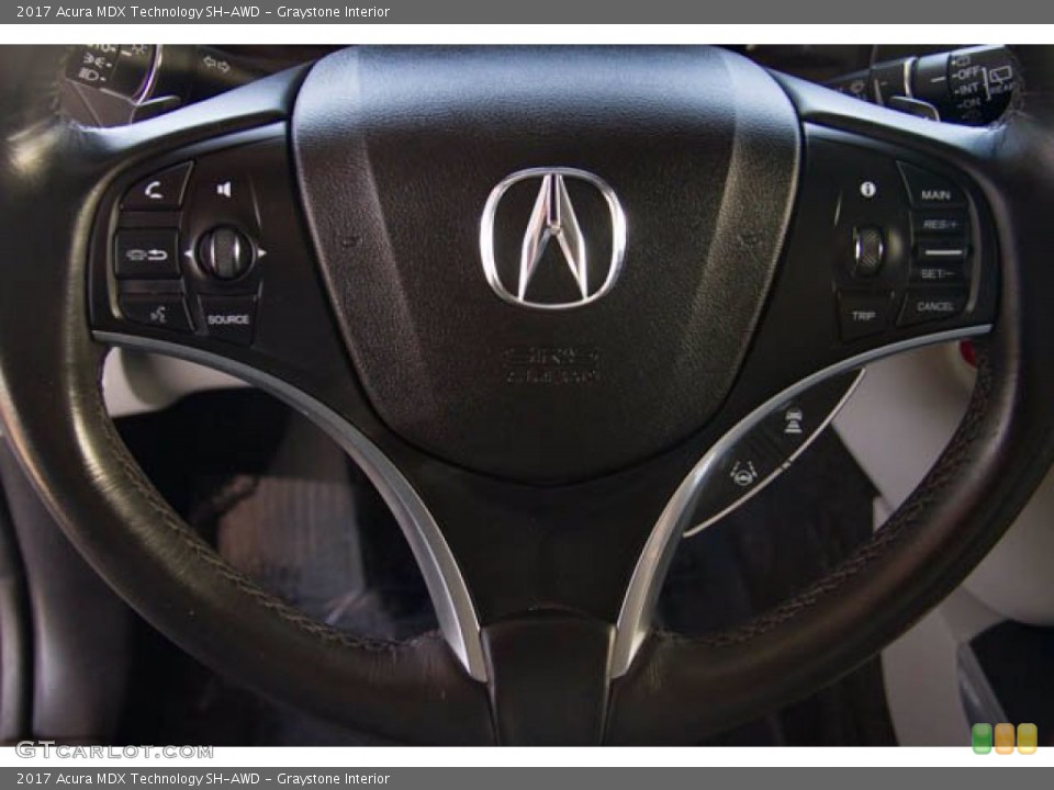 Graystone Interior Steering Wheel for the 2017 Acura MDX Technology SH-AWD #138993839