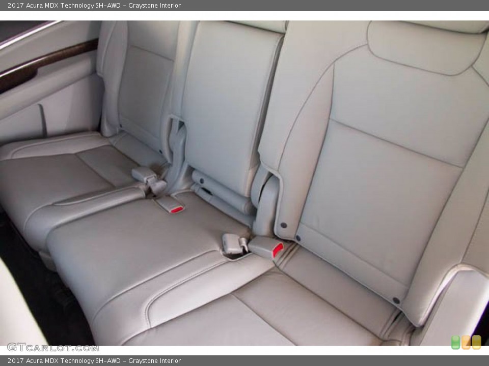 Graystone Interior Rear Seat for the 2017 Acura MDX Technology SH-AWD #138993986