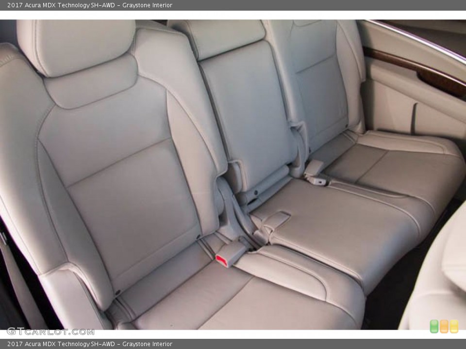 Graystone Interior Rear Seat for the 2017 Acura MDX Technology SH-AWD #138994070
