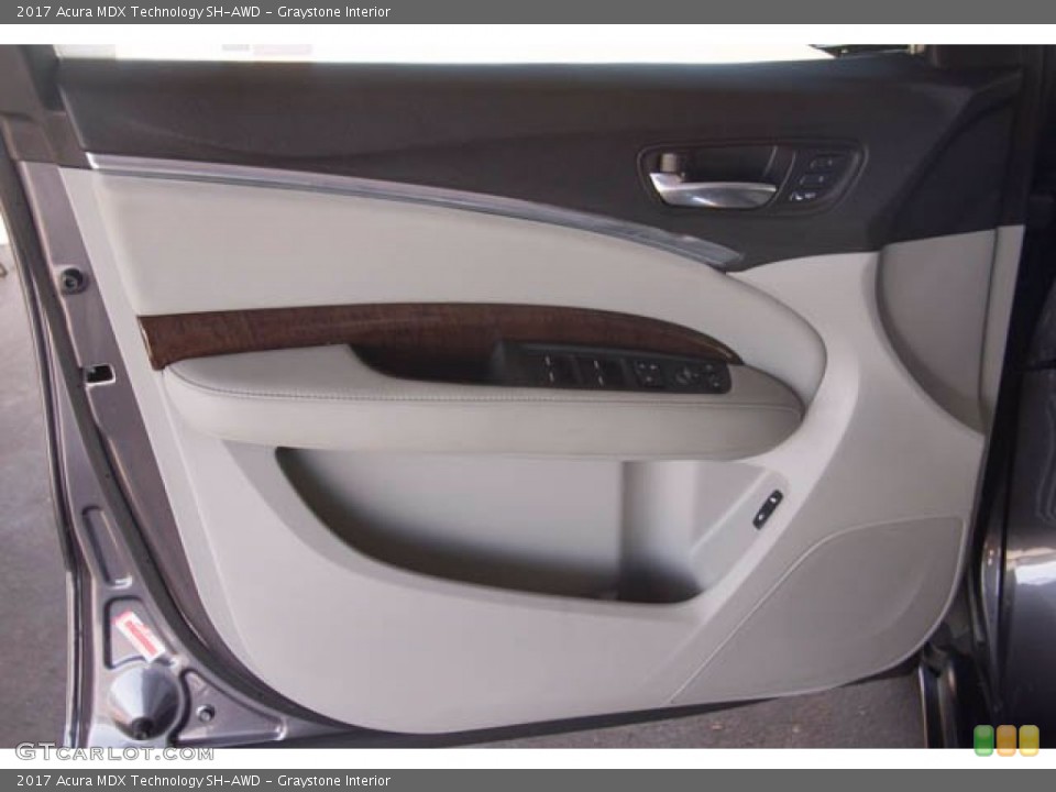 Graystone Interior Door Panel for the 2017 Acura MDX Technology SH-AWD #138994220