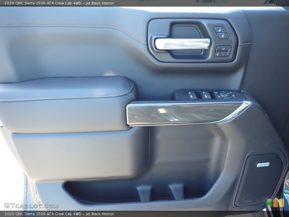 Jet Black Interior Door Panel for the 2020 GMC Sierra 1500 AT4 Crew Cab 4WD #138995696