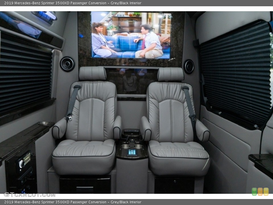 Grey/Black Interior Entertainment System for the 2019 Mercedes-Benz Sprinter 3500XD Passenger Conversion #139000703