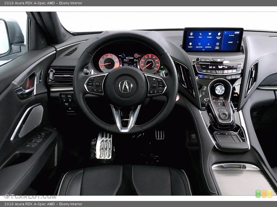 Ebony Interior Dashboard for the 2019 Acura RDX A-Spec AWD #139001048