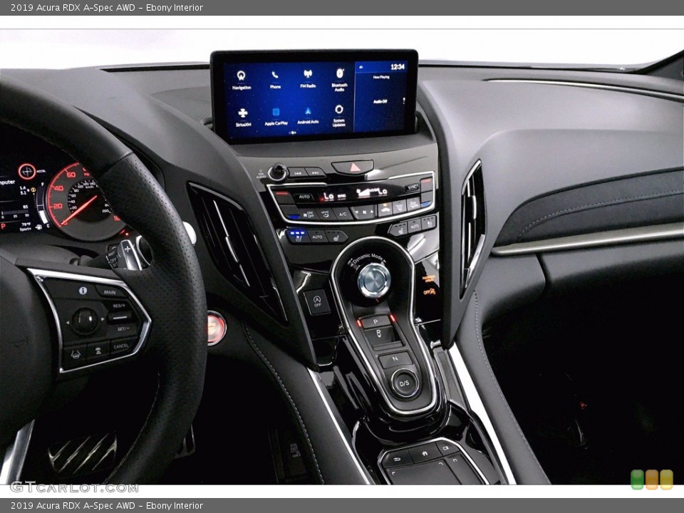 Ebony Interior Controls for the 2019 Acura RDX A-Spec AWD #139001078