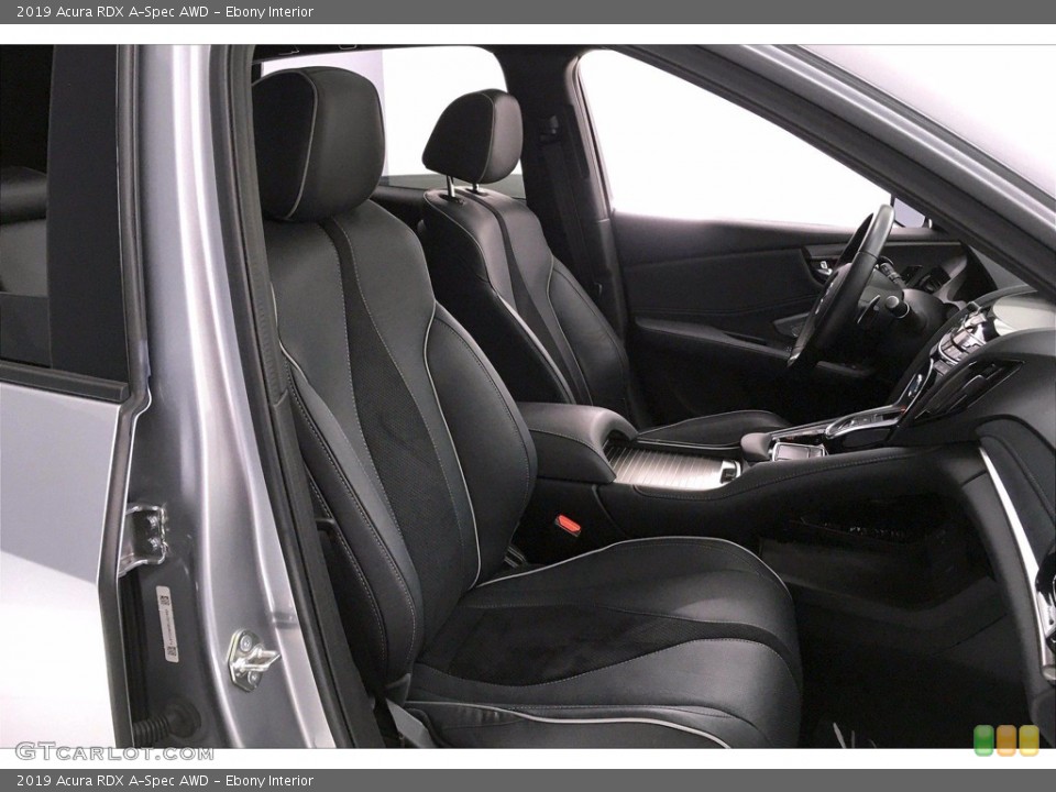 Ebony Interior Photo for the 2019 Acura RDX A-Spec AWD #139001099