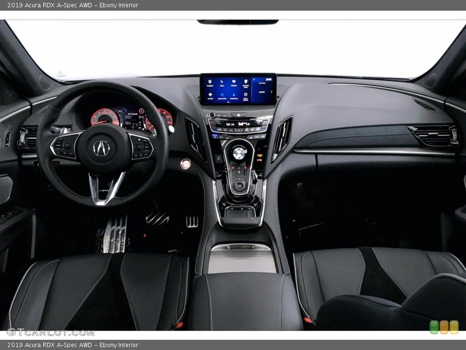 Ebony Interior Dashboard for the 2019 Acura RDX A-Spec AWD #139001294