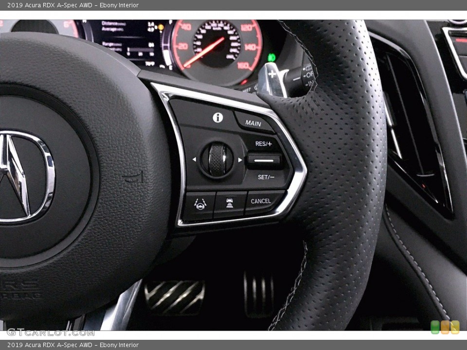 Ebony Interior Steering Wheel for the 2019 Acura RDX A-Spec AWD #139001381