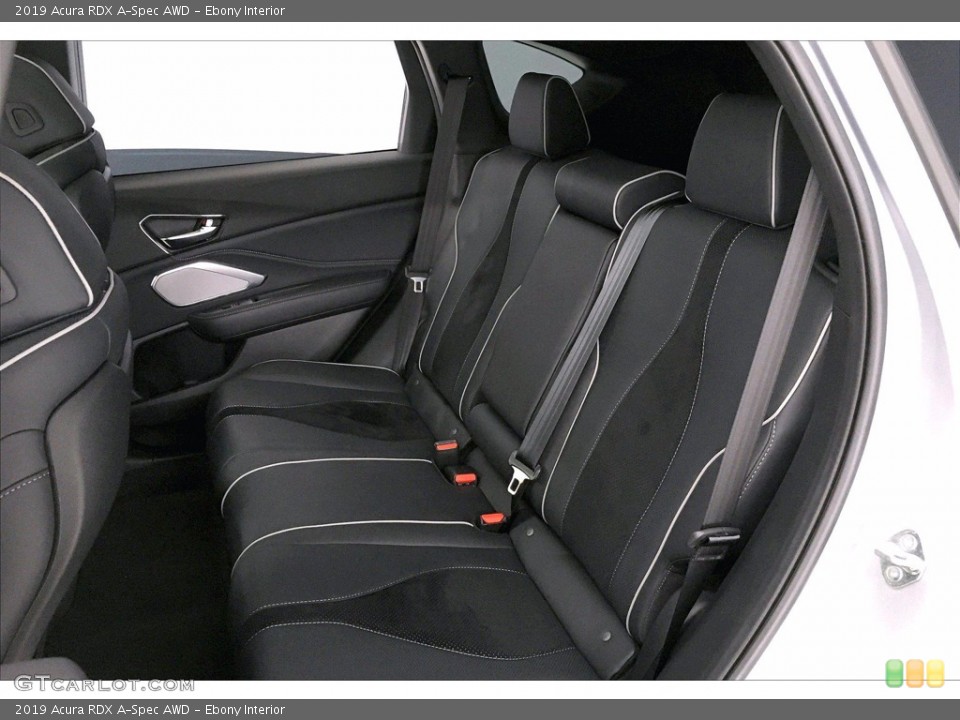 Ebony Interior Rear Seat for the 2019 Acura RDX A-Spec AWD #139001619