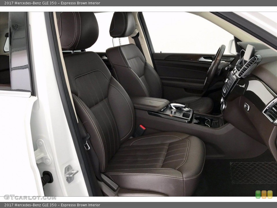 Espresso Brown Interior Front Seat for the 2017 Mercedes-Benz GLE 350 #139001972