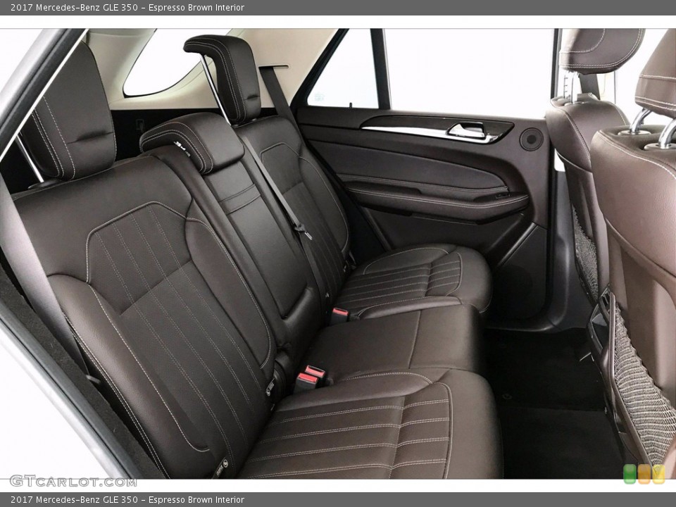 Espresso Brown Interior Rear Seat for the 2017 Mercedes-Benz GLE 350 #139002128