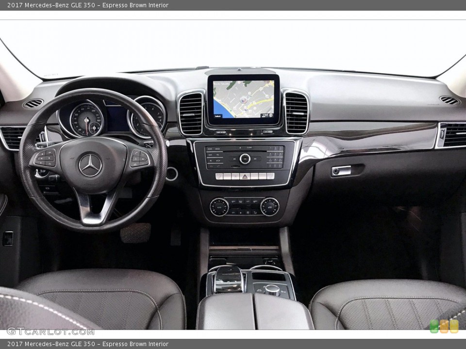 Espresso Brown Interior Dashboard for the 2017 Mercedes-Benz GLE 350 #139002209