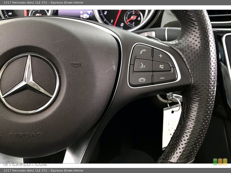 Espresso Brown Interior Steering Wheel for the 2017 Mercedes-Benz GLE 350 #139002251