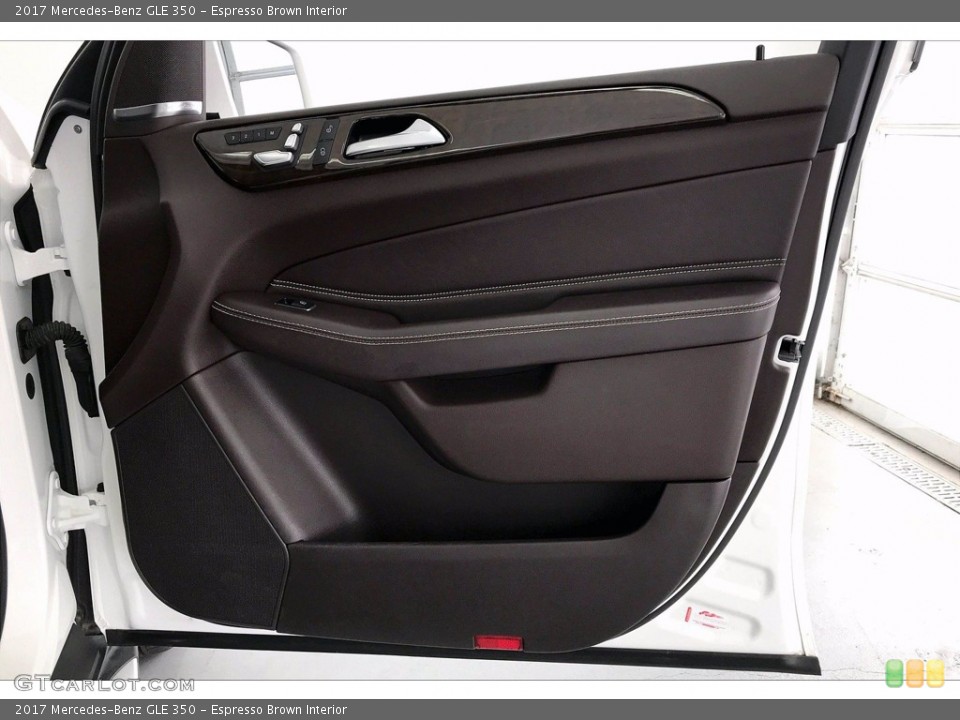 Espresso Brown Interior Door Panel for the 2017 Mercedes-Benz GLE 350 #139002455