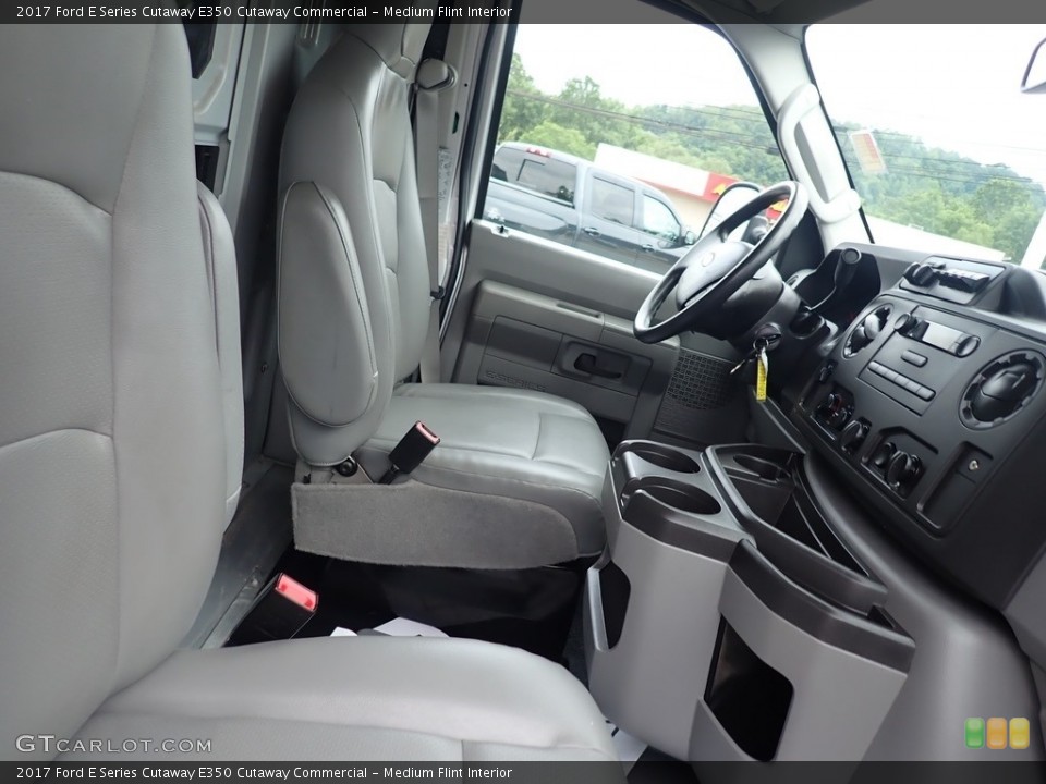 Medium Flint Interior Front Seat for the 2017 Ford E Series Cutaway E350 Cutaway Commercial #139002902