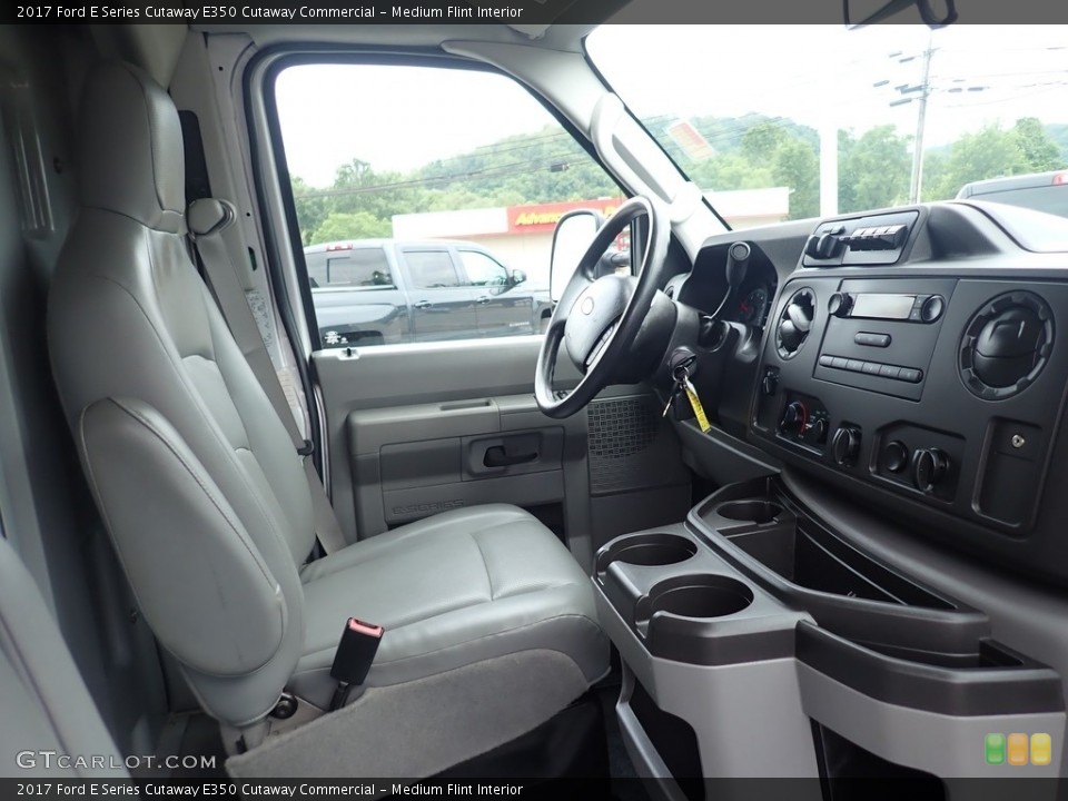Medium Flint Interior Front Seat for the 2017 Ford E Series Cutaway E350 Cutaway Commercial #139002920