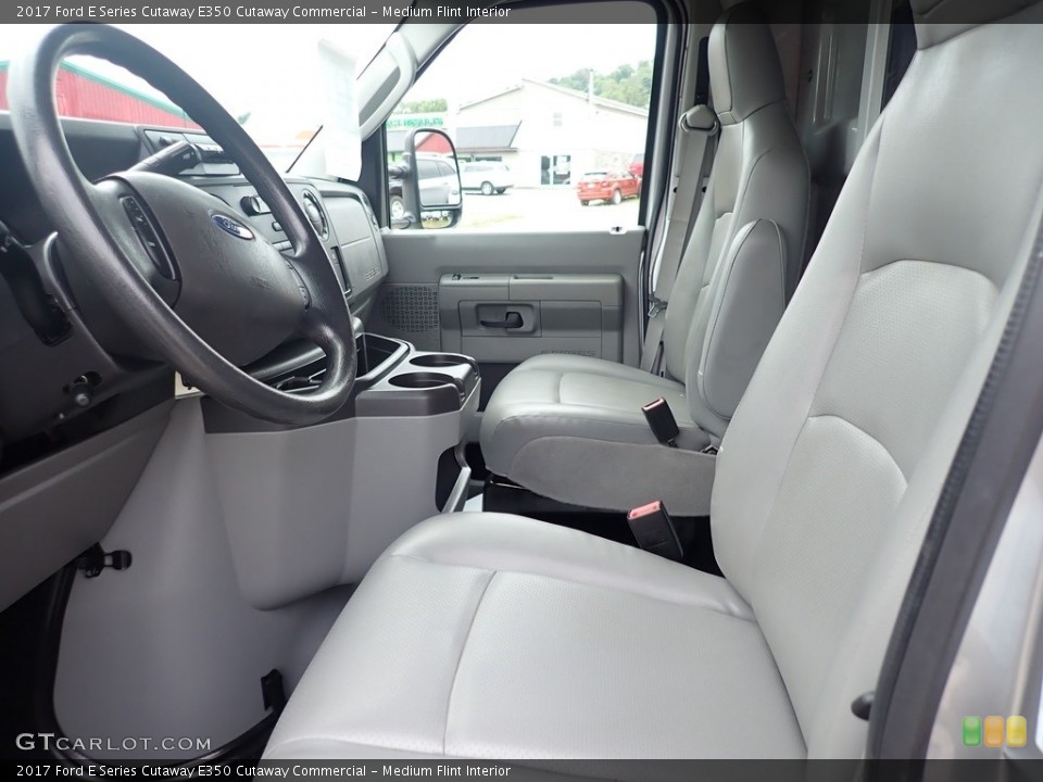Medium Flint Interior Photo for the 2017 Ford E Series Cutaway E350 Cutaway Commercial #139002968
