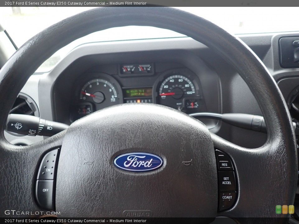 Medium Flint Interior Steering Wheel for the 2017 Ford E Series Cutaway E350 Cutaway Commercial #139003076