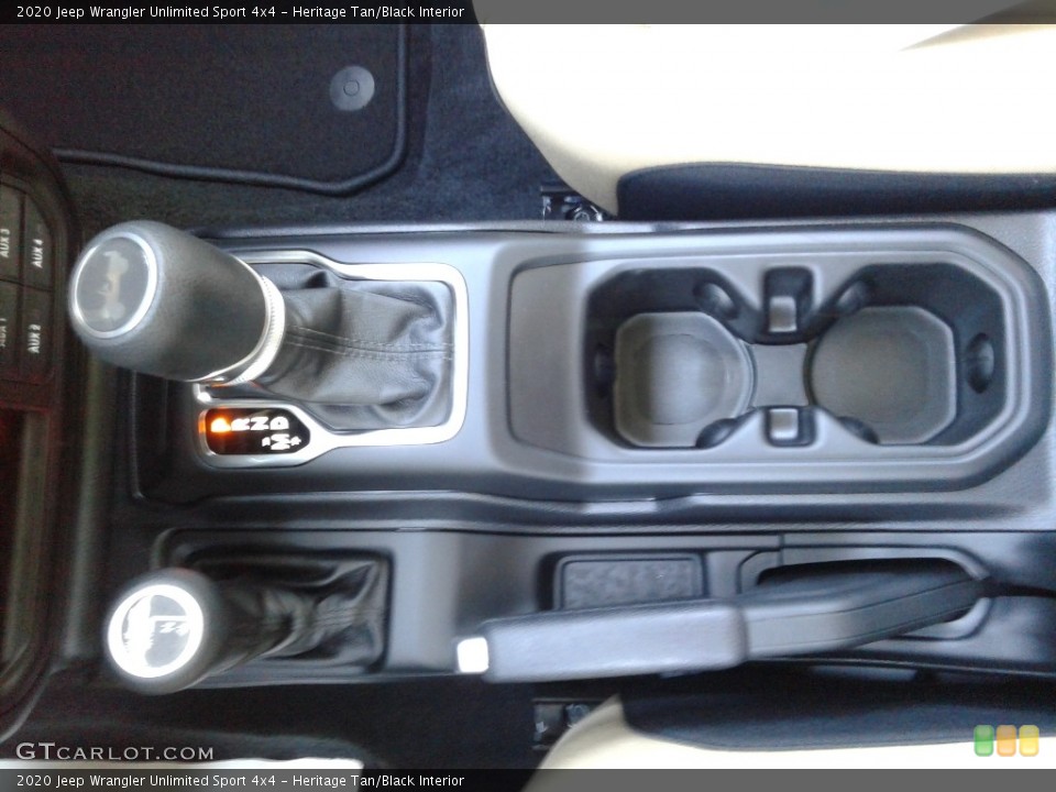 Heritage Tan/Black Interior Transmission for the 2020 Jeep Wrangler Unlimited Sport 4x4 #139003100