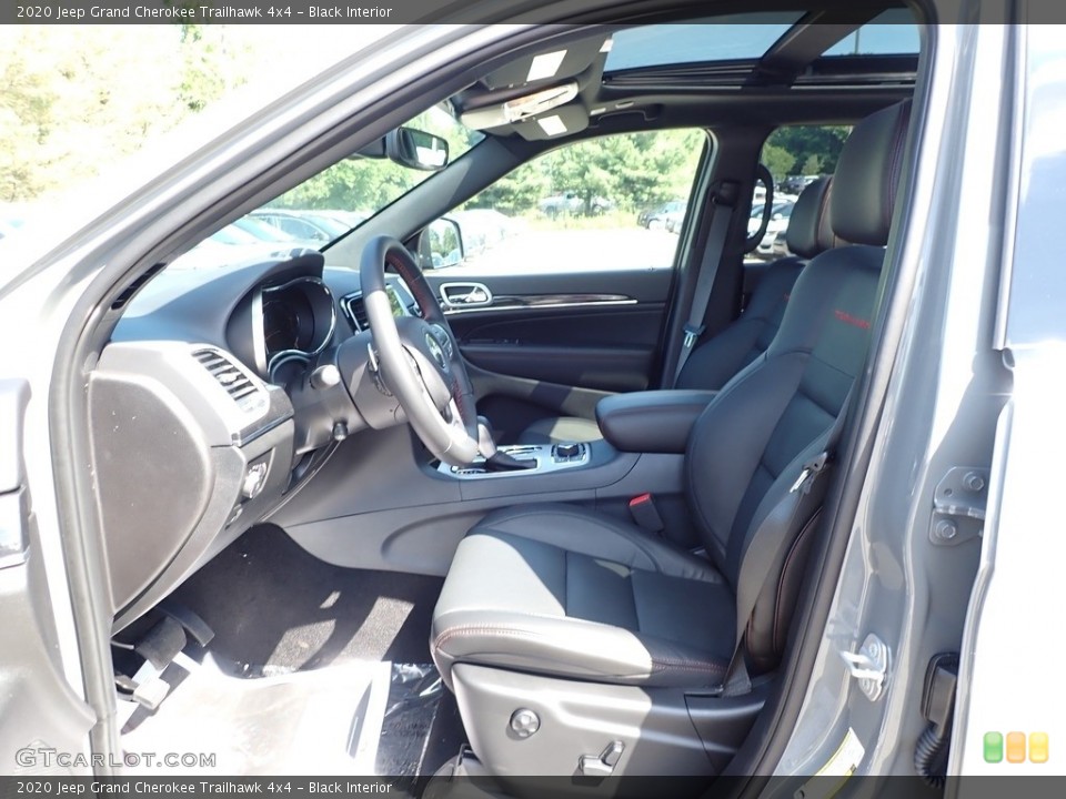 Black Interior Front Seat for the 2020 Jeep Grand Cherokee Trailhawk 4x4 #139007136
