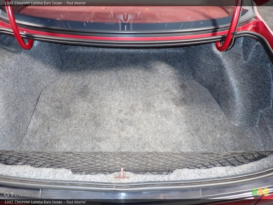 Red Interior Trunk for the 1992 Chevrolet Lumina Euro Sedan #139015185