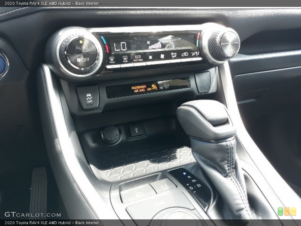 Black Interior Transmission for the 2020 Toyota RAV4 XLE AWD Hybrid #139017792
