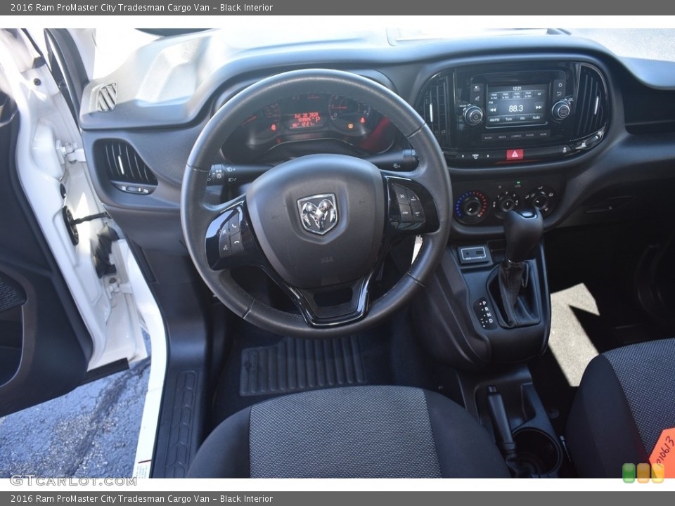 Black Interior Dashboard for the 2016 Ram ProMaster City Tradesman Cargo Van #139026746