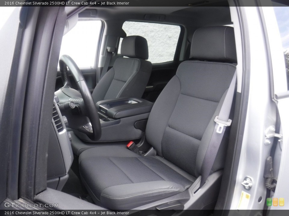 Jet Black Interior Front Seat for the 2016 Chevrolet Silverado 2500HD LT Crew Cab 4x4 #139028390