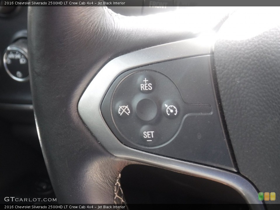 Jet Black Interior Steering Wheel for the 2016 Chevrolet Silverado 2500HD LT Crew Cab 4x4 #139028486