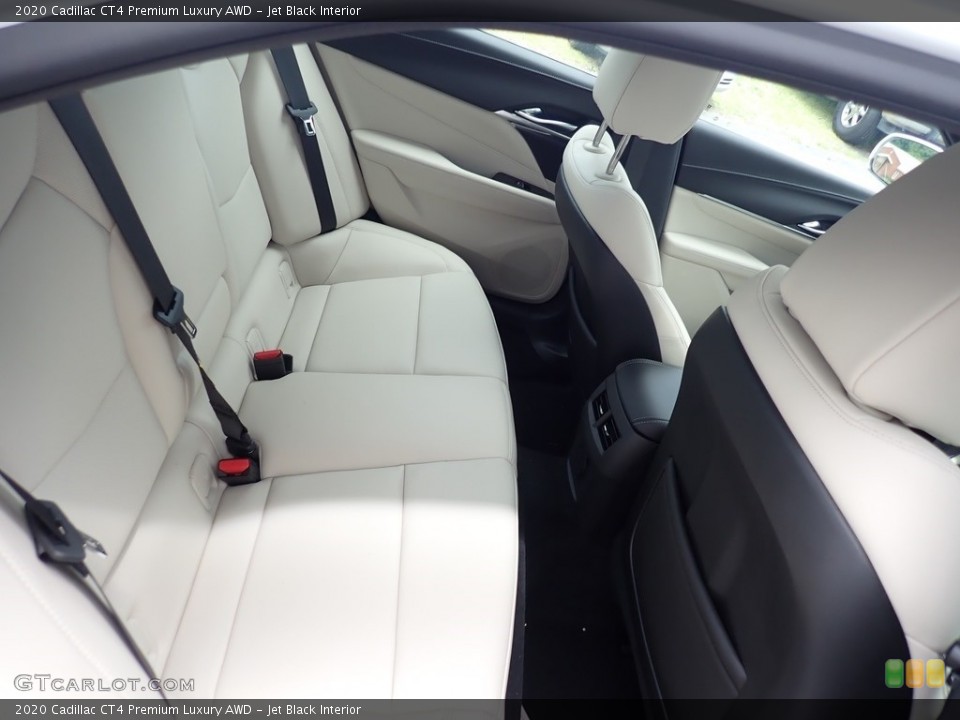 Jet Black Interior Rear Seat for the 2020 Cadillac CT4 Premium Luxury AWD #139028609