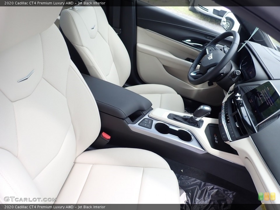 Jet Black Interior Front Seat for the 2020 Cadillac CT4 Premium Luxury AWD #139028639