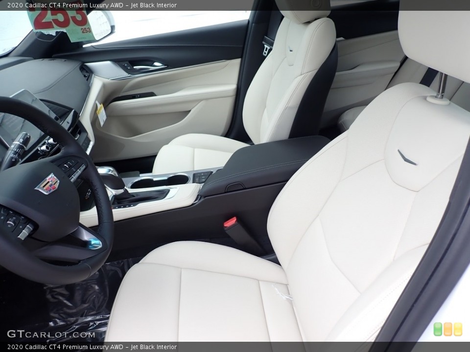 Jet Black Interior Front Seat for the 2020 Cadillac CT4 Premium Luxury AWD #139028699