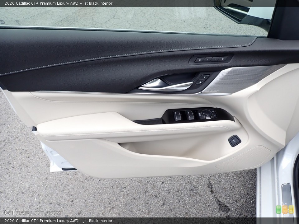 Jet Black Interior Door Panel for the 2020 Cadillac CT4 Premium Luxury AWD #139028723